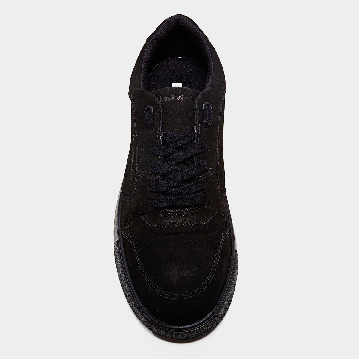 Miniatura Tênis Couro Calvin Klein Chunky Masculino Preto - 37