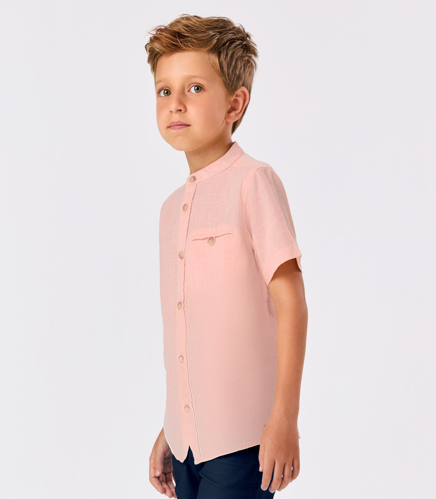 Conjunto Menino Camisa Com Bermuda Trick Nick Rosa 10