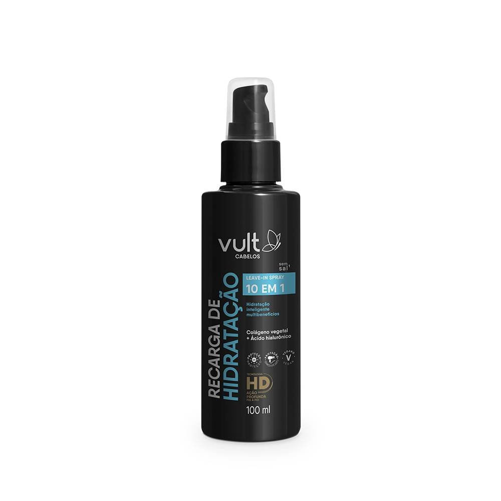 Miniatura Leave-in Spray 10 Em 1 Vult Hair Recarga De Hidratação 100ml