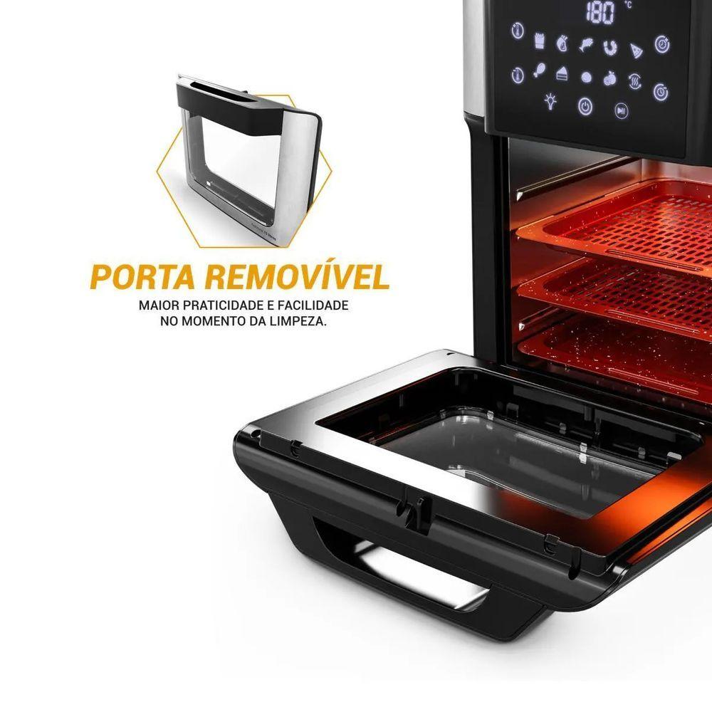 Air Fryer Oven Philco 15L Painel Digital PAF15A 110V