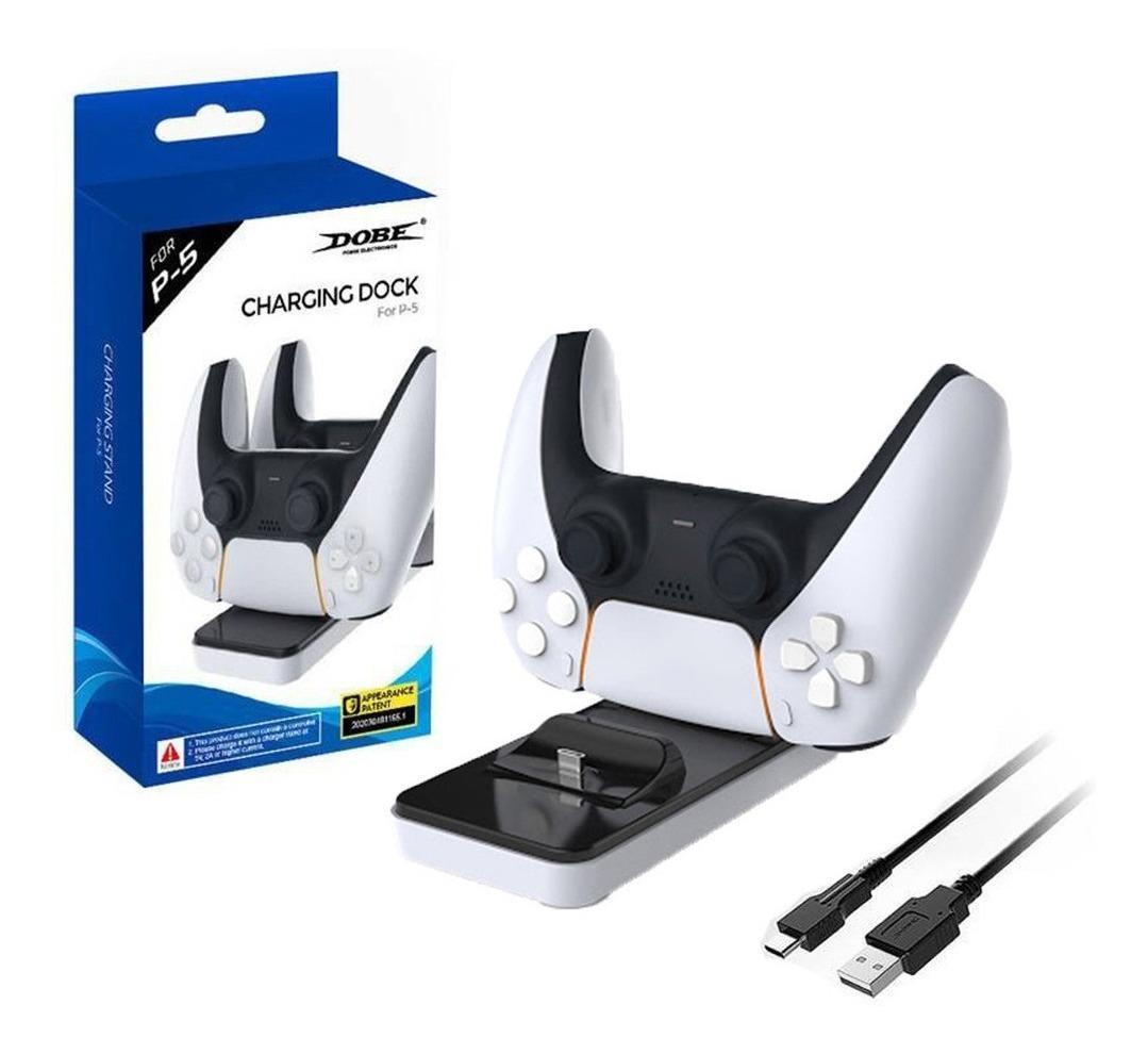 Miniatura Base Carregadora Para Controle Ps5 Charging Dock Station