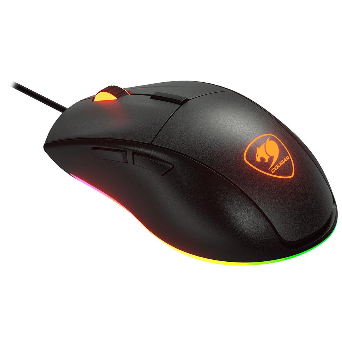 Mouse Gamer Cougar Minos Ex, Usb, Rgb, 6400 Dpi