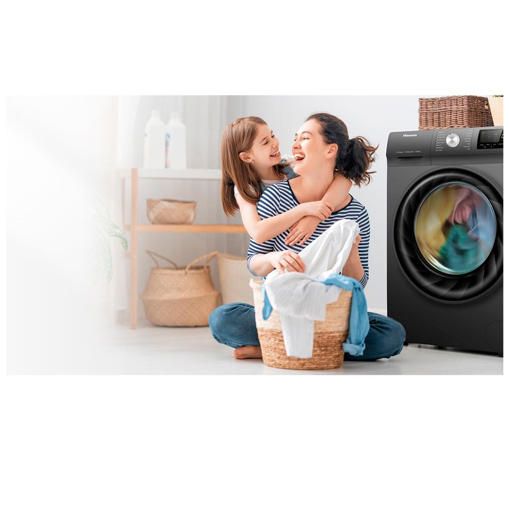 Lava & Seca Hisense Steam Titanium com 13 Programas de Lavagem - WD5Q1342BW 110