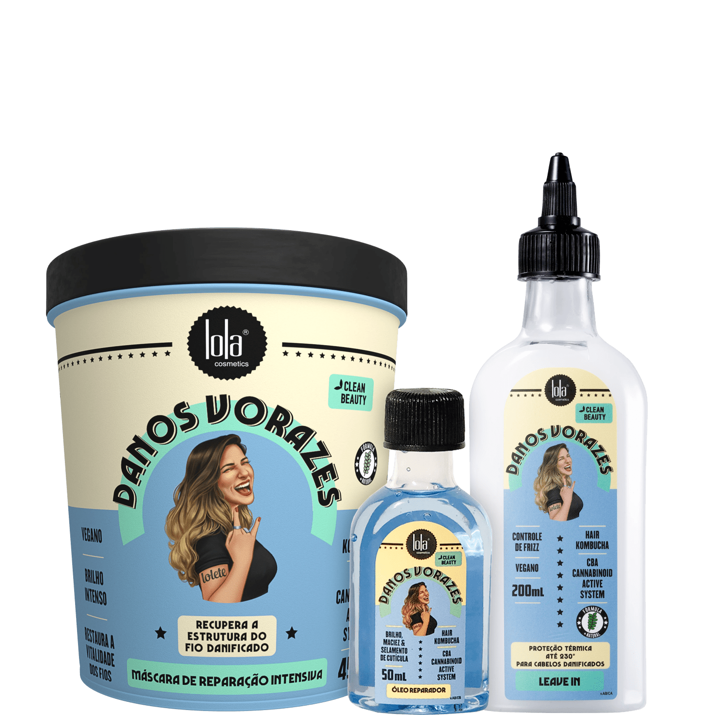 Miniatura Kit Lola Cosmetics Danos Vorazes Tree (3 Produtos)