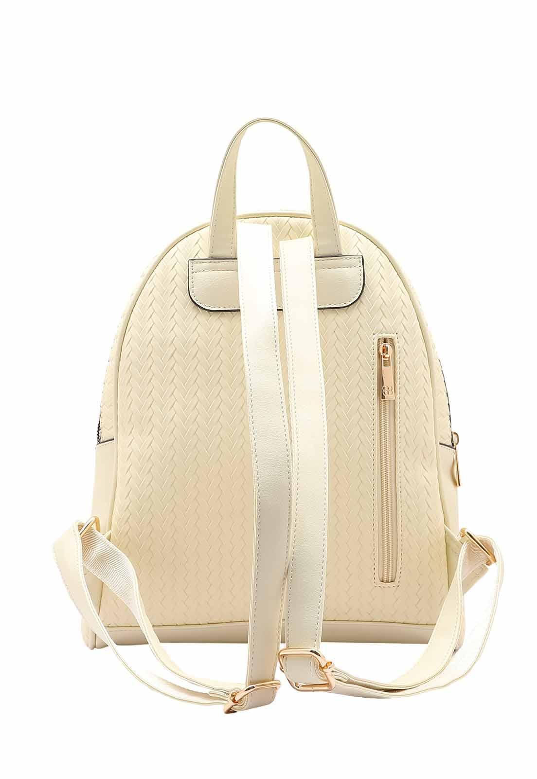Miniatura Bolsa Mochila Feminina Chenson 8484867 Tresse