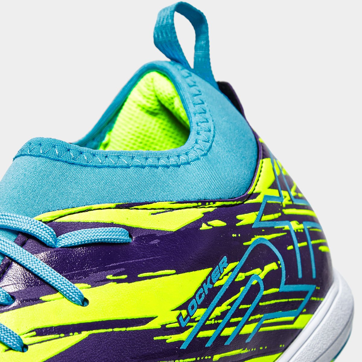 Chuteira Futsal Penalty Rx Locker Y-4 Masculina Roxo+Amarelo - 44
