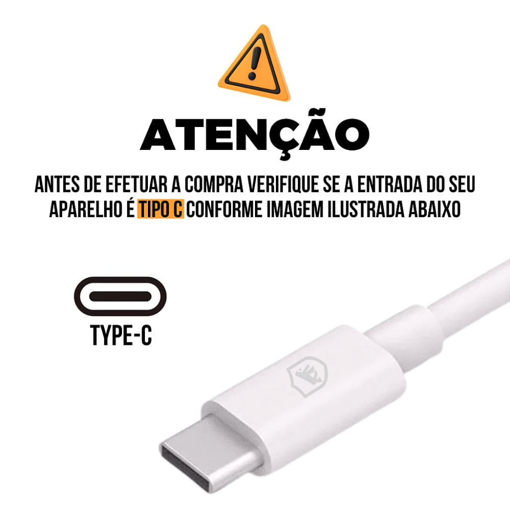 Miniatura Cabo Raptor - Tipo C / Type C - Preto - 1M - Gshield