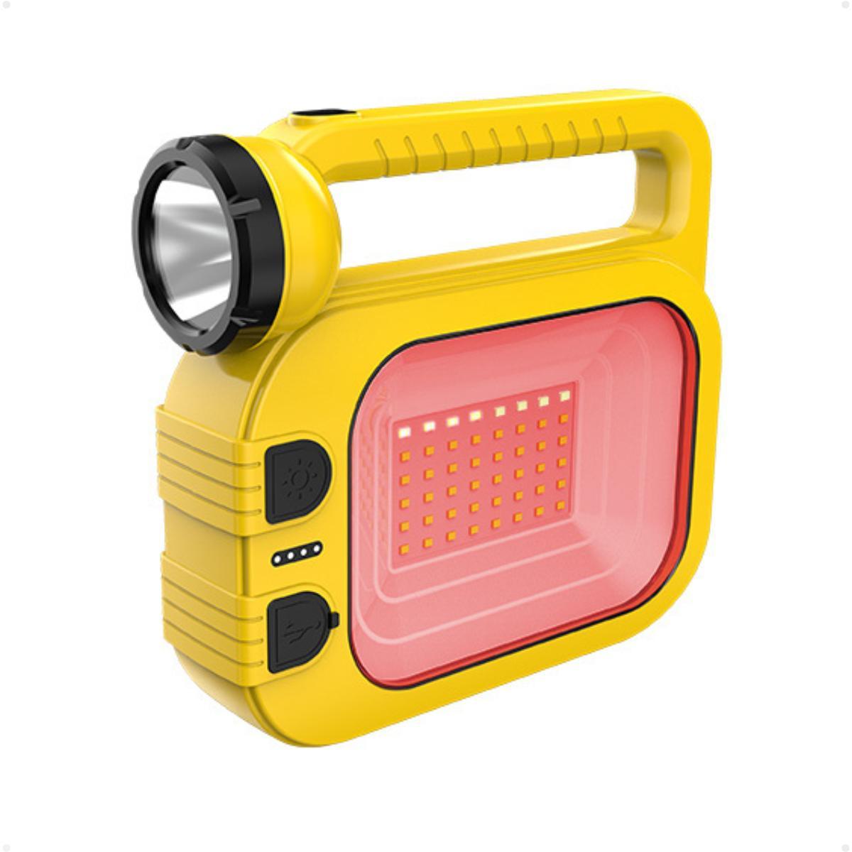 Miniatura Lanterna Taschibra Led Hudson Solar Ip44 Regarregavel