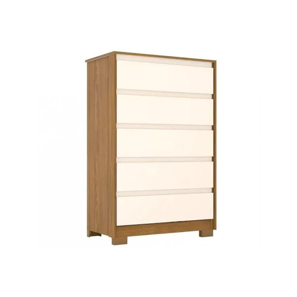 Miniatura Cômoda Juvenil Andría C- 5 Gavetas Castanho - Henn