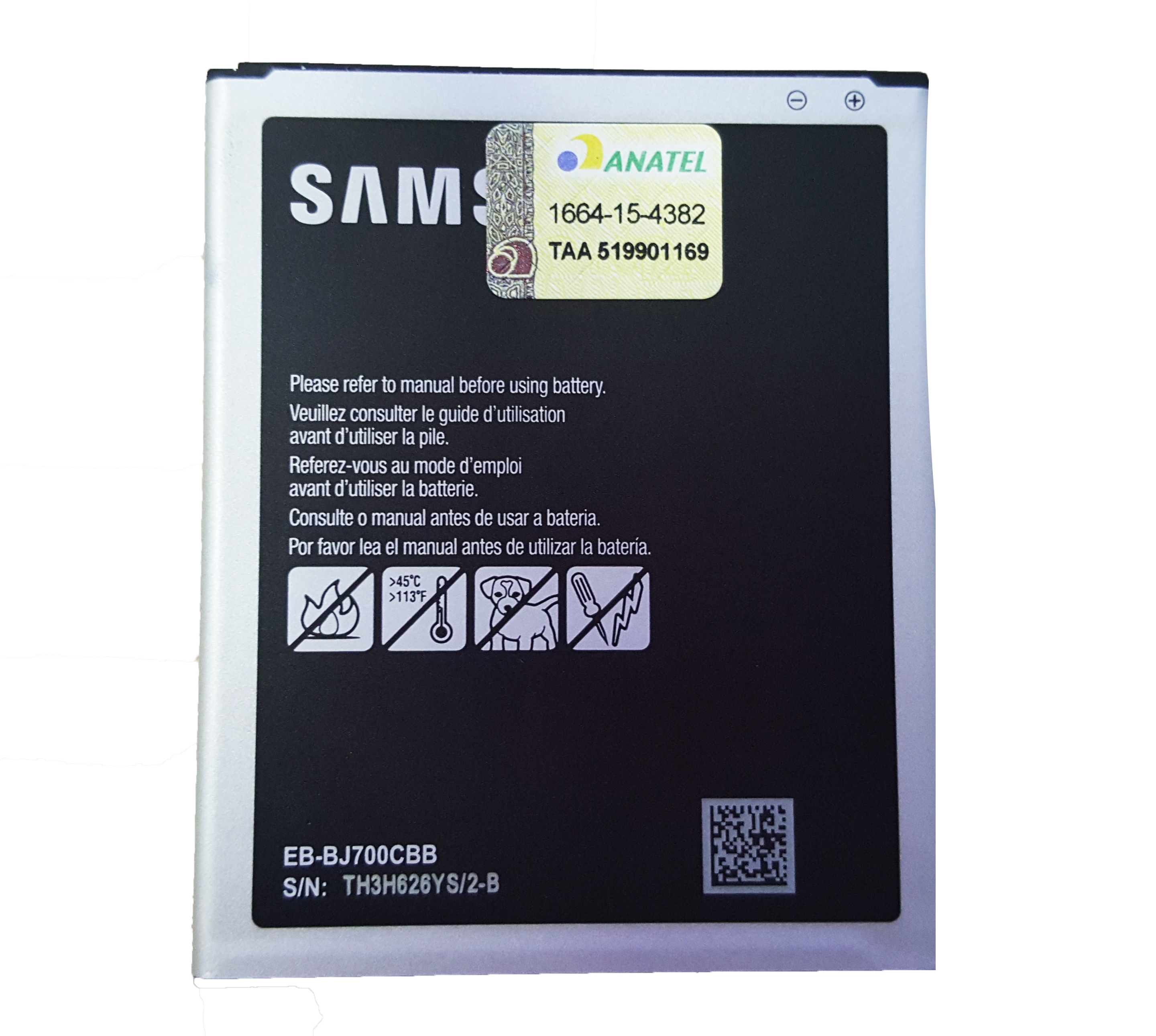 Miniatura Bateria Original Samsung Galaxy J7 SM-J700 - EB-BJ700CBB
