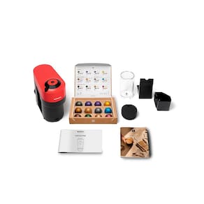 Cafeteira Nespresso Vertuo Pop com Kit Boas-Vindas – Vermelha 110V