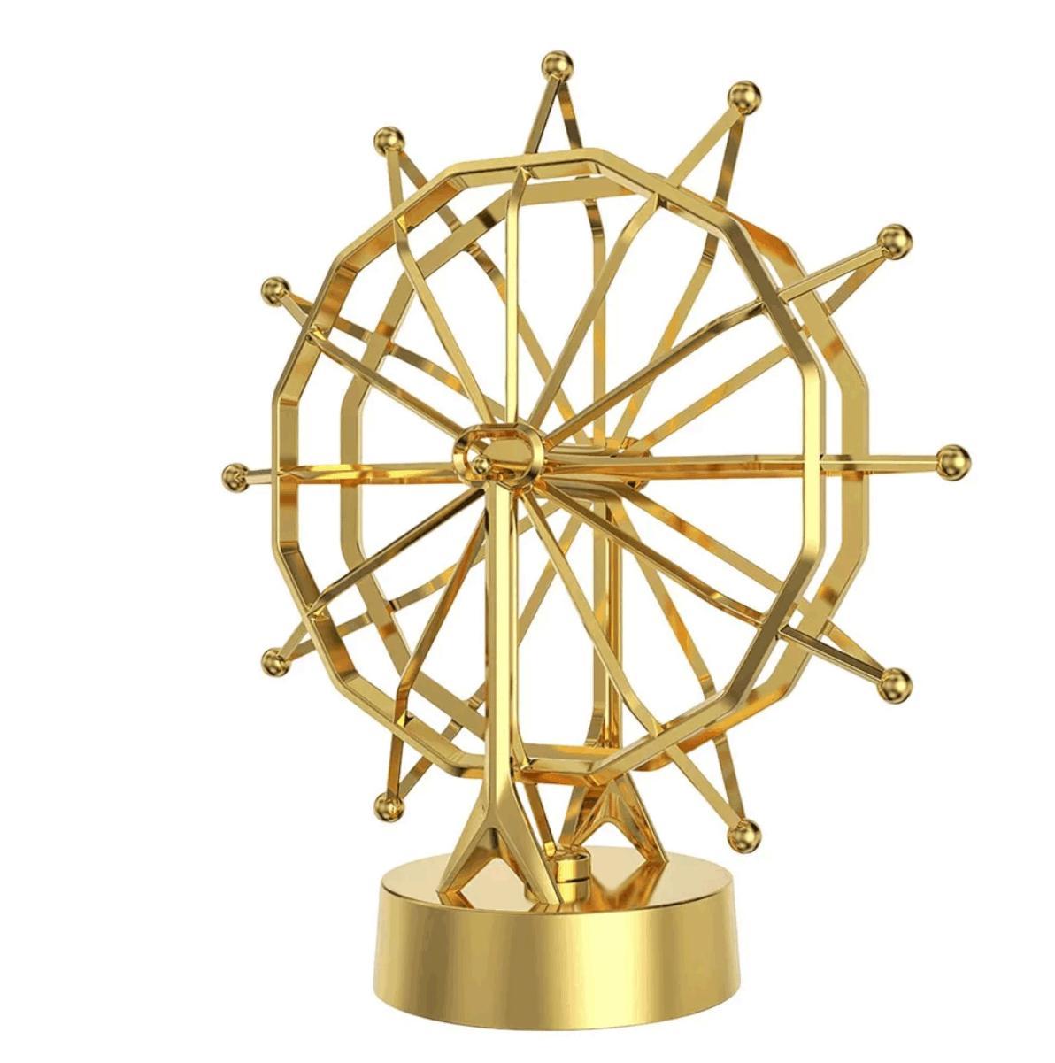 Miniatura Pêndulo Cinético Giratório Magnético Roda Gigante Movimento