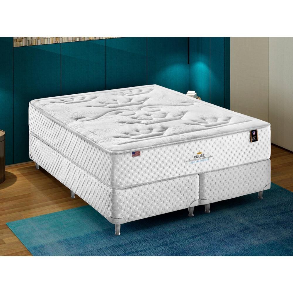 Miniatura Colchão Queen Mola Ensacada Pulse 30x158x198cm Branco