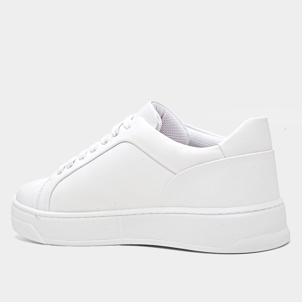 Miniatura Tênis Couro Calvin Klein Feminino Branco - 34