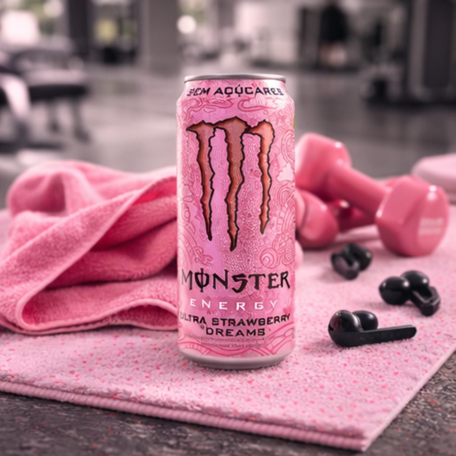 Miniatura Kit Com 3 Energético Monster Ultra Strawberry Dreams 473Ml olist-7897791554910