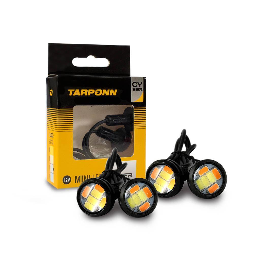 Miniatura Mini Led Para Som Automotivo 23 Mm Universal Tarponn