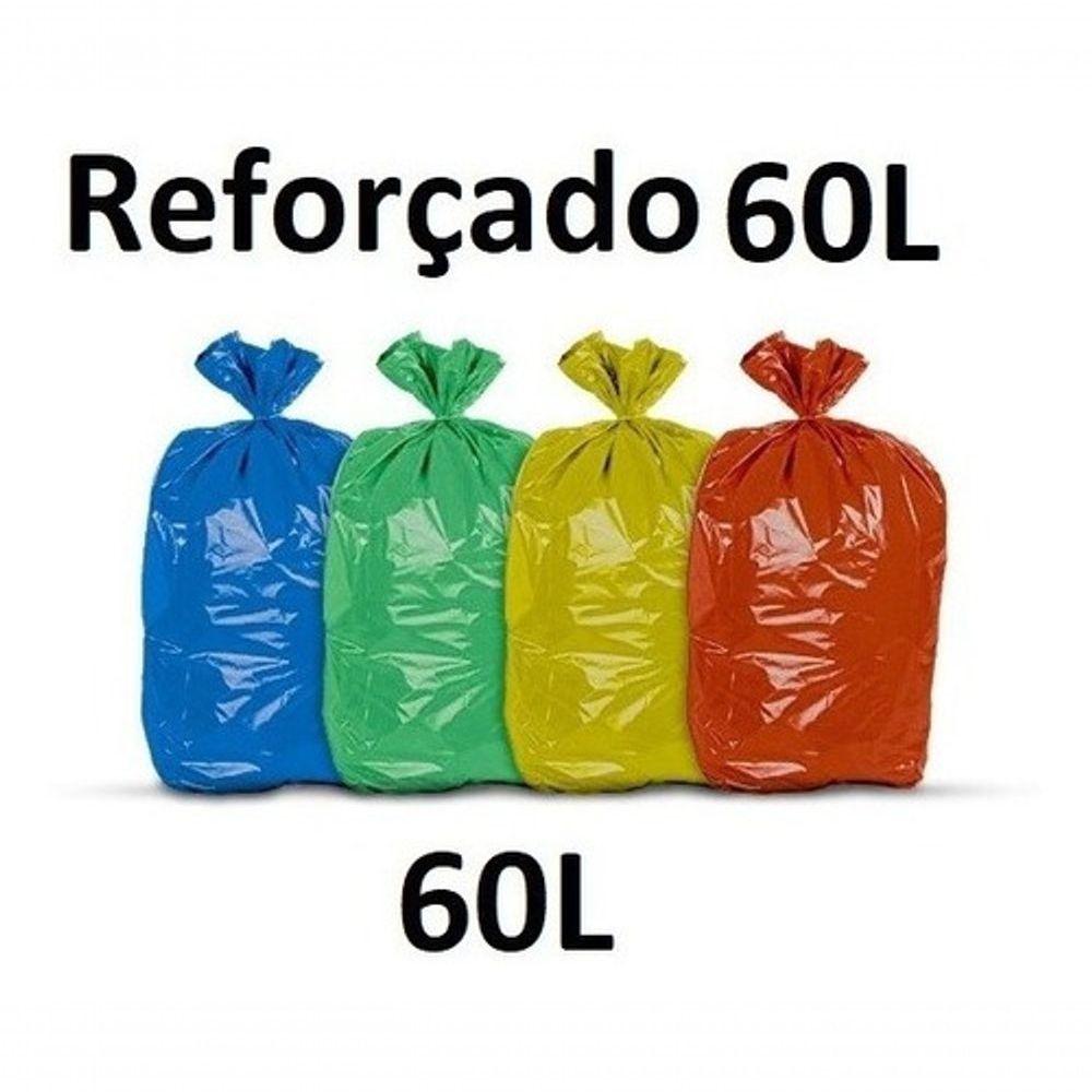 Miniatura Saco De Lixo 60 Litros P6 Reforçado 1kg vermelho