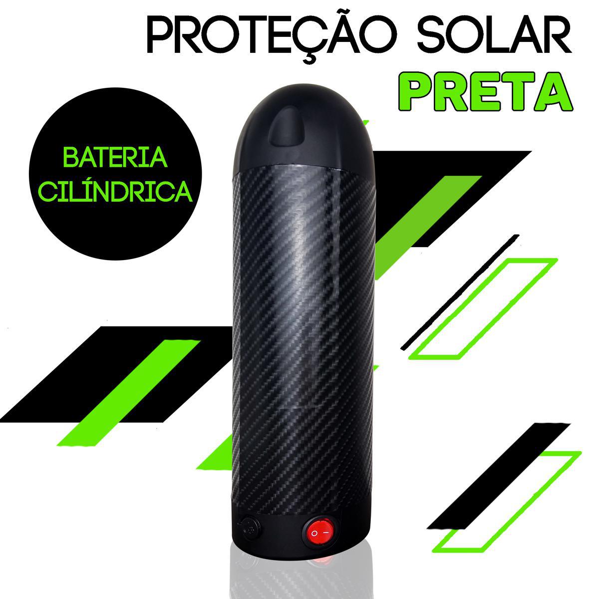 Miniatura Bicicleta Elétrica Tecultra3.0 10 A/H 350W-Quadro 21 Preta