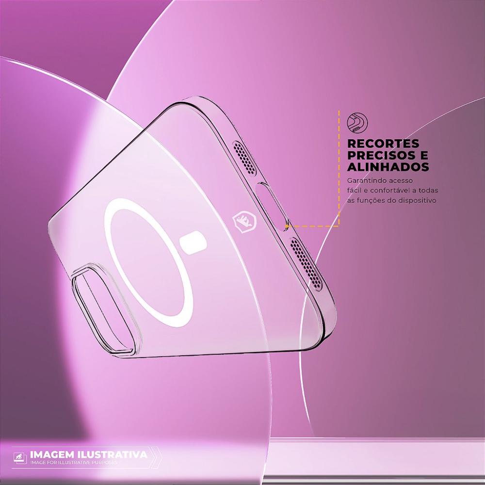 Miniatura Capa para Galaxy S25 Ultra Crystal Slim Magsafe NÃO AMARELA