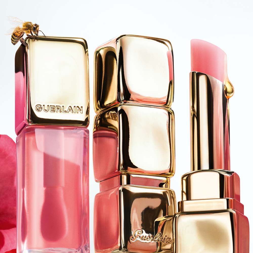 Lip Oil Guerlain - Kiss Kiss Bee Glow 258 Rose