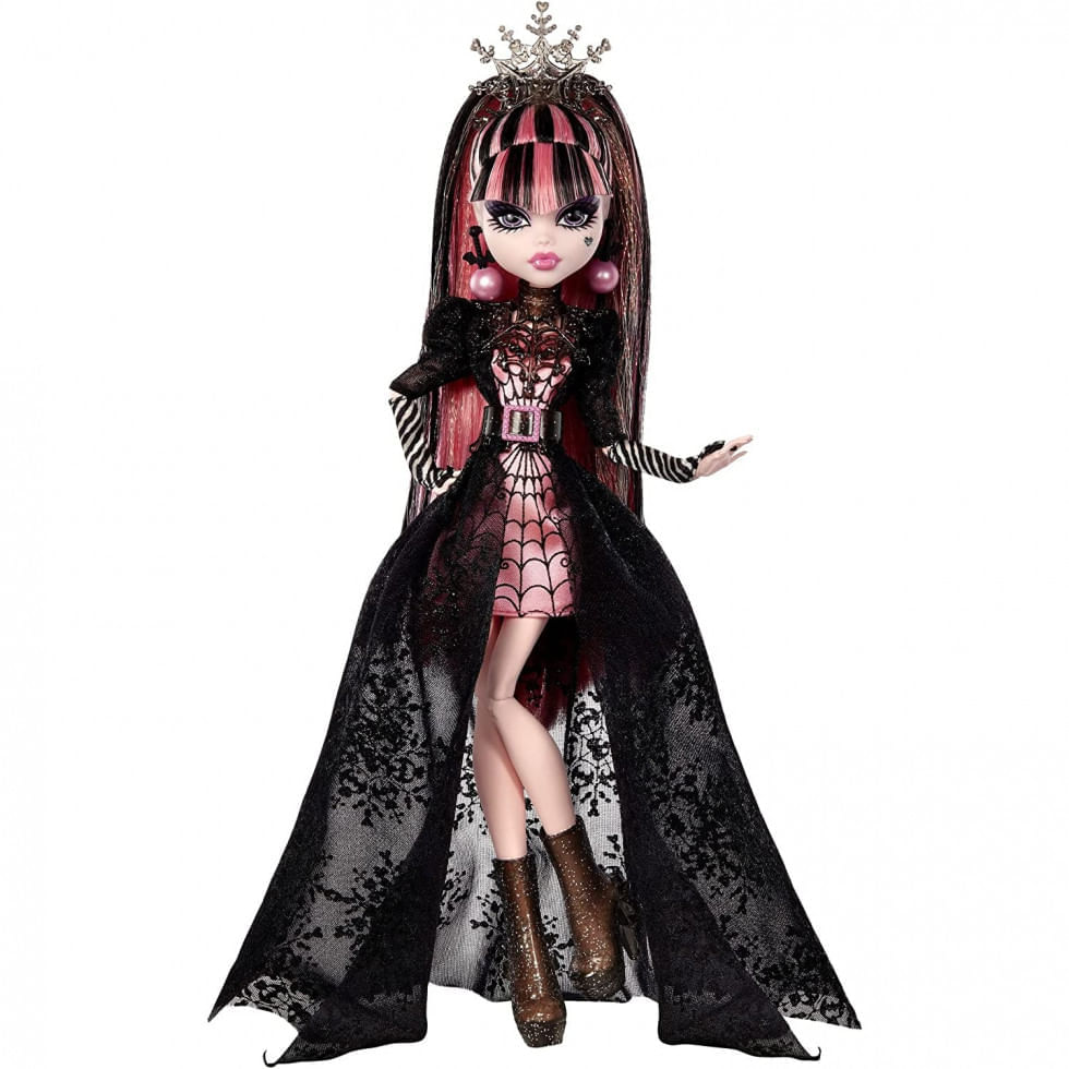 Miniatura Boneca Monster High Draculaura para Crianças Acima de 5 Anos