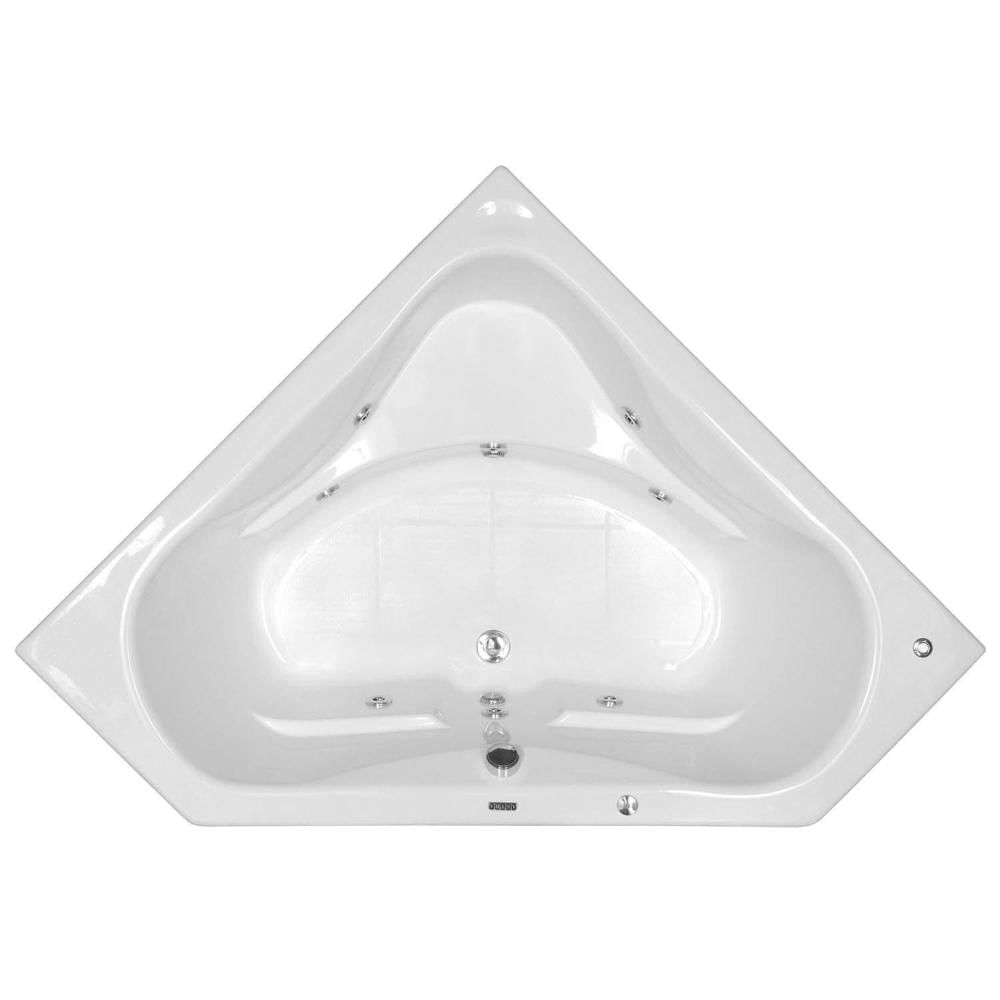 Miniatura Banheira Hidromassagem Astra Quantum Super Luxo 207cmx140cmx58cm - 08 Jatos Gel Coat P3 Sem Aquecedor 110V