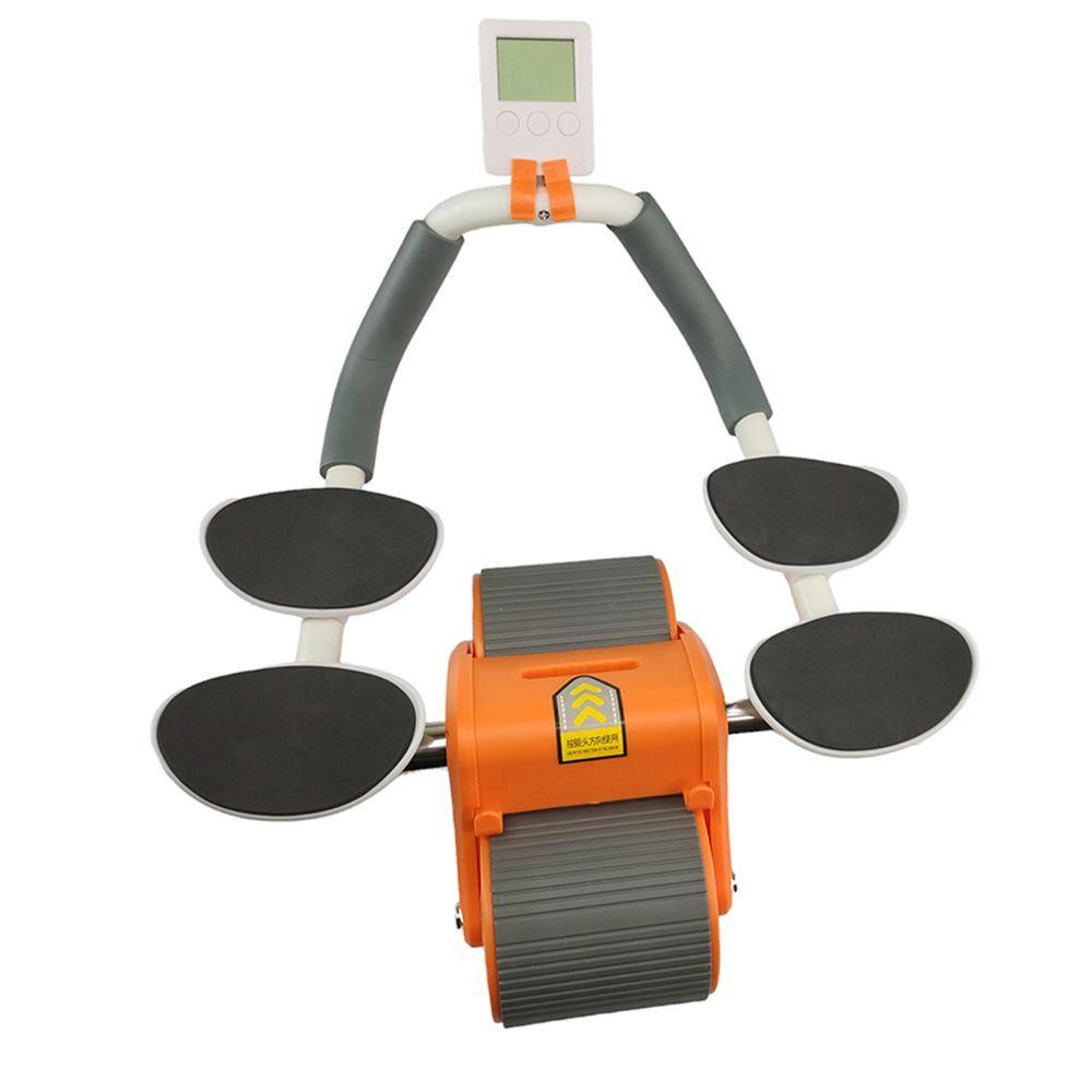 Miniatura Rolo Abdominal Exercicio Roda Musculaçao Ombro Braço Prancha Lombar Costas Academia Musculo Fortalecimento Treino