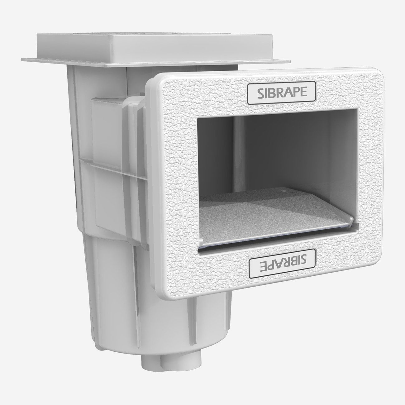Miniatura Kit Skimer c/ Dreno e Dispositivos p/Piscina Vinil em ABS Mod.