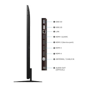 Miniatura Smart TV 75" TCL 75C7K 4K QD-Mini Led 144Hz com Sistema Operacional Google TV