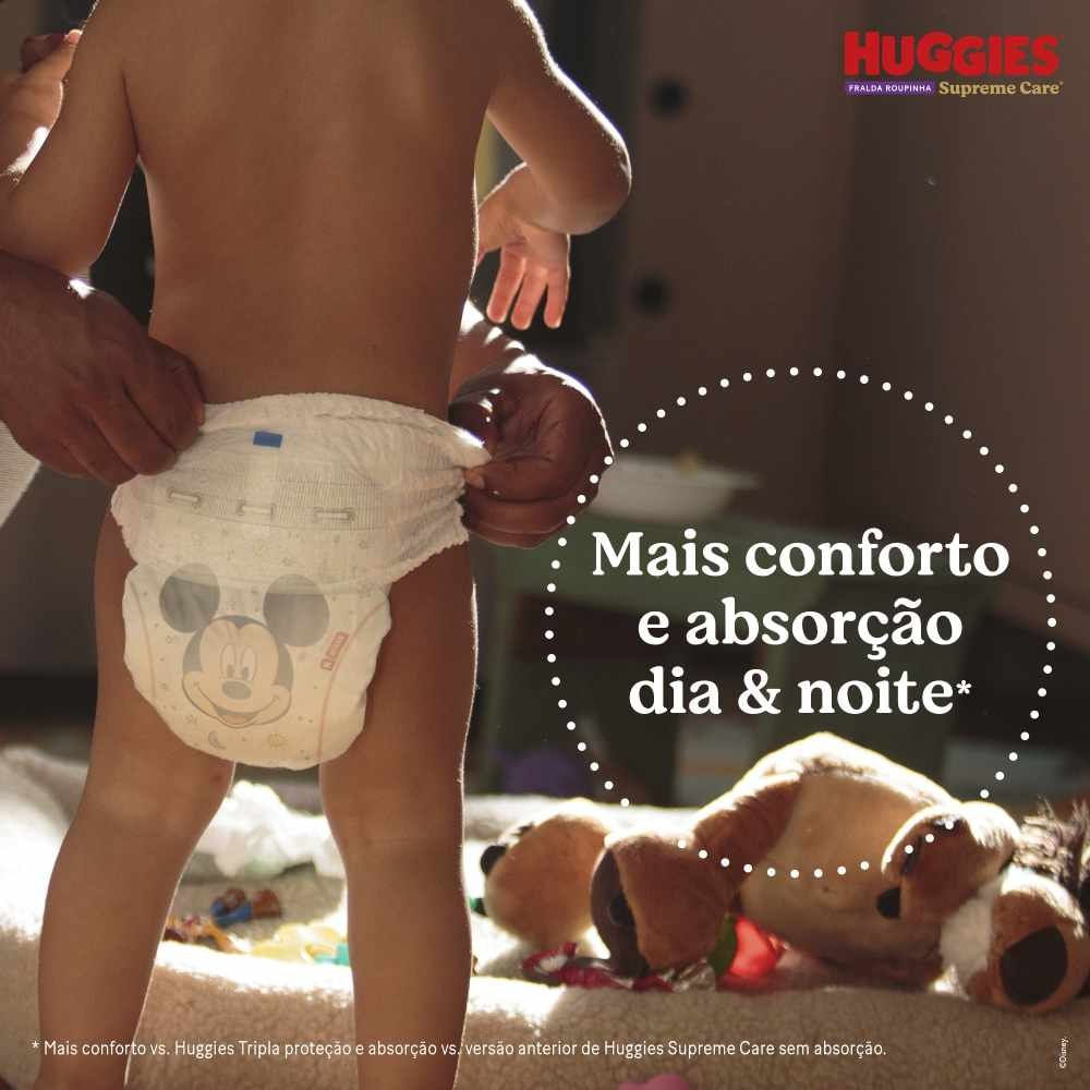 Miniatura Fralda Huggies Supreme Care Roupinha Xg Max 80 Unidades