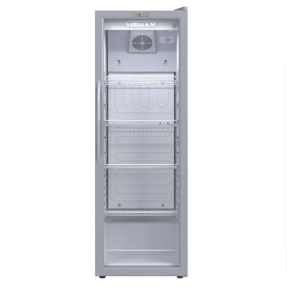 Miniatura Refrigerador Expositor Vertical Venax VV 200 Para Bebidas 209 Litros Branco 220V