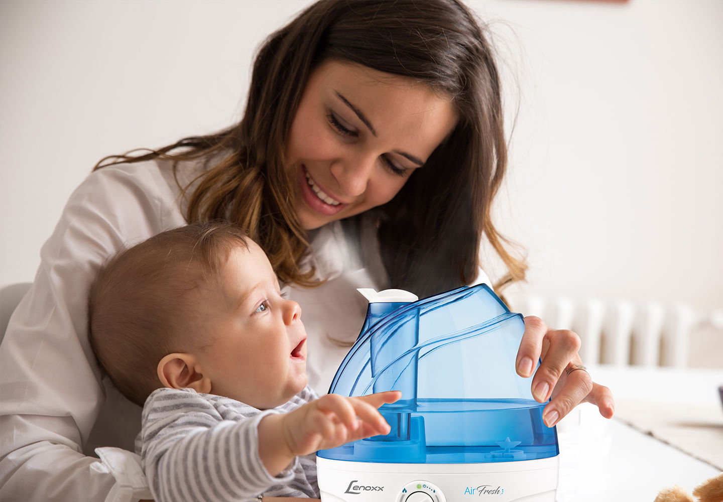 Miniatura Umidificador De Ar Air Fresh Lenoxx  Pua715 azul - bivolt