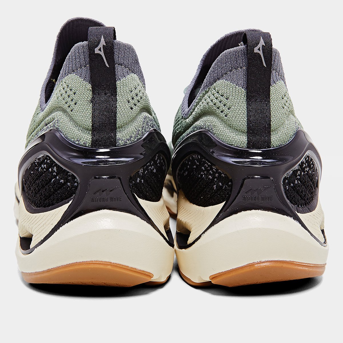 Miniatura Tênis Mizuno Wave Endeavor 3 Masculino Verde Militar - 38