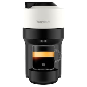 Miniatura Cafeteira Nespresso Vertuo Pop com Kit Boas-Vindas – Branco Côco 110V