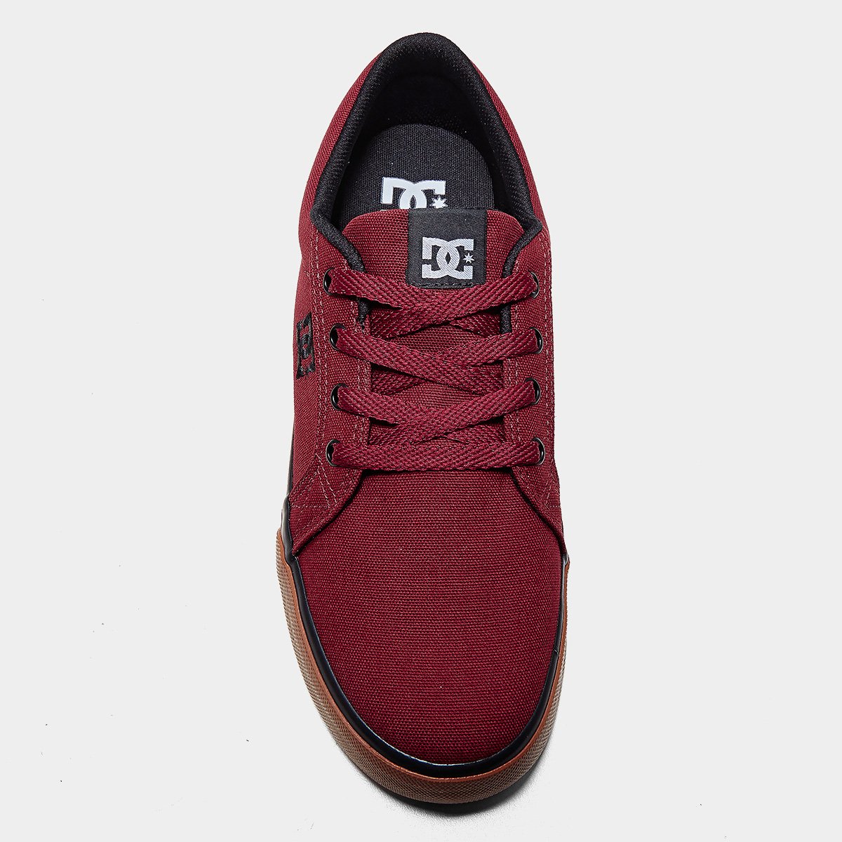 Miniatura Tênis Dc Shoes Episo Unissex Marrom+Vinho - 34