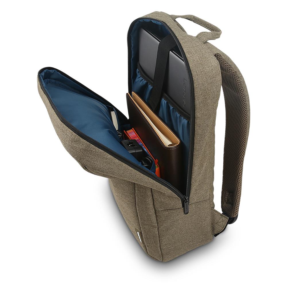 Miniatura Mochila Lenovo Casual B210 Verde para notebook de até 15.6" GX40Q17228