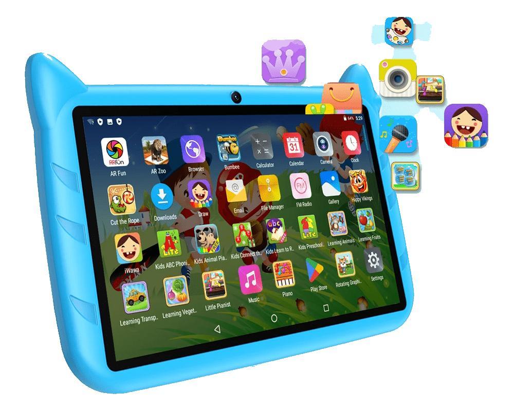 Miniatura Tablet Infantil Educativo Youtube, App+, Wifi, Ultra Bateria