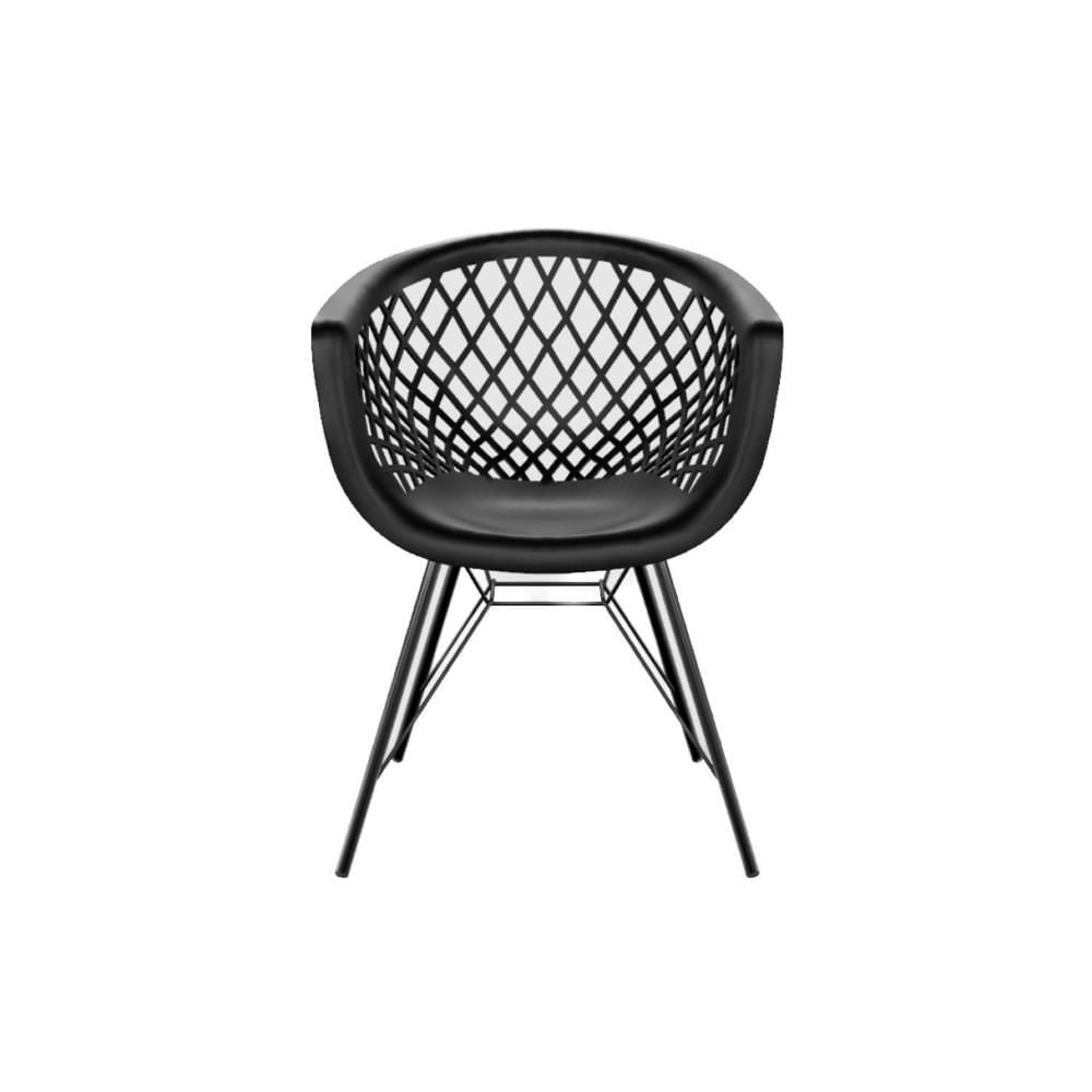 Miniatura Cadeira Web Steel Preto