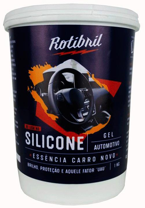Miniatura Silicone Gel Rotibril 1Kg - Restaura e Perfuma Carro