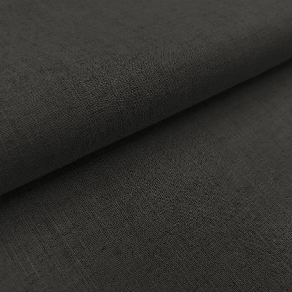 Miniatura Recamier Bau Madri 1,60m Linho Preto - Inova Decorações
