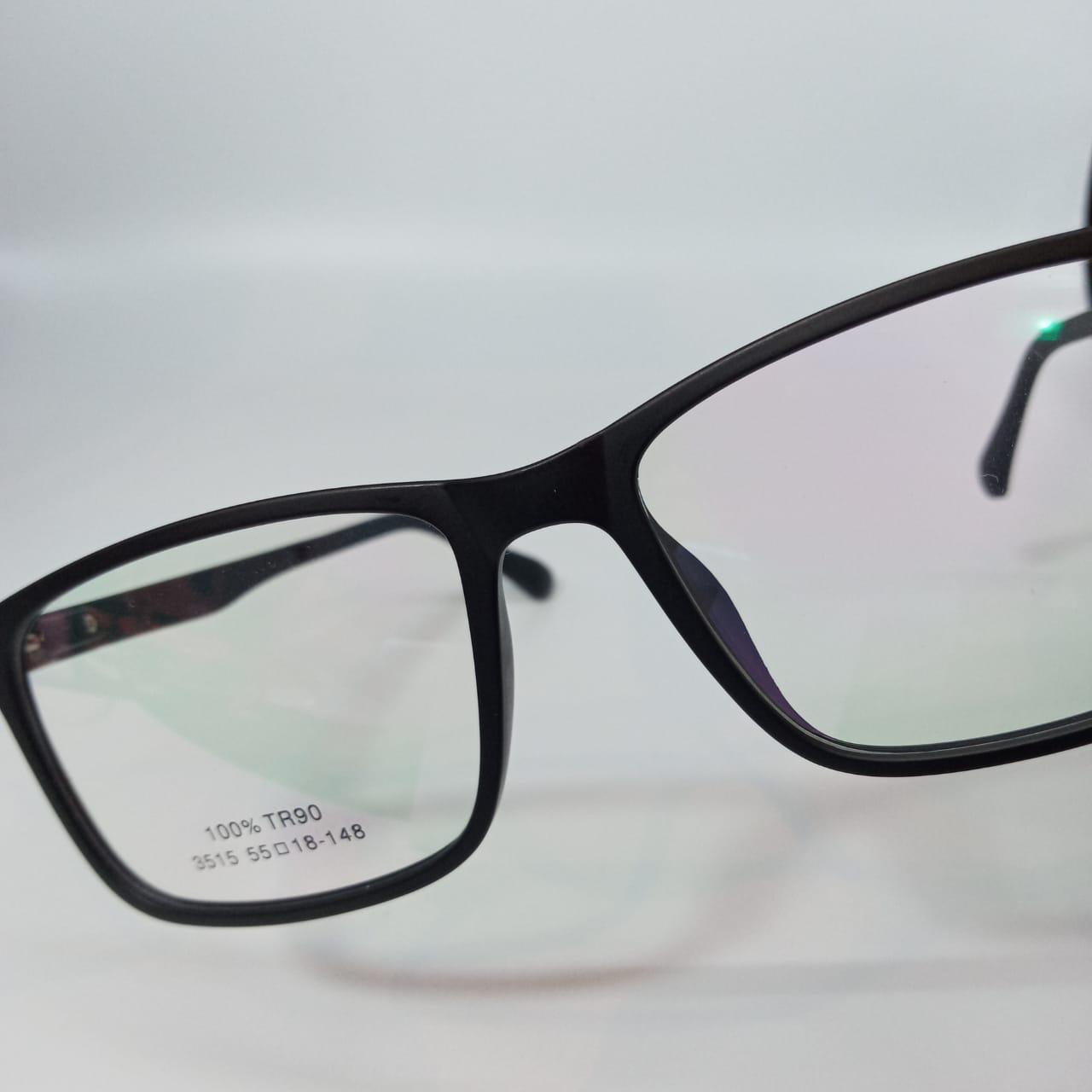 Óculos 3 Em 1 - Clipon 3 Lentes Dia, Noite E Solar Com Uv400