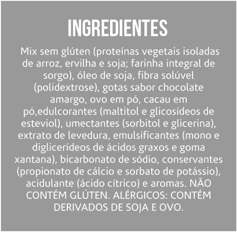 Miniatura Kit 20Und Protein Brownie Double Chocolate Zero Belive 40G