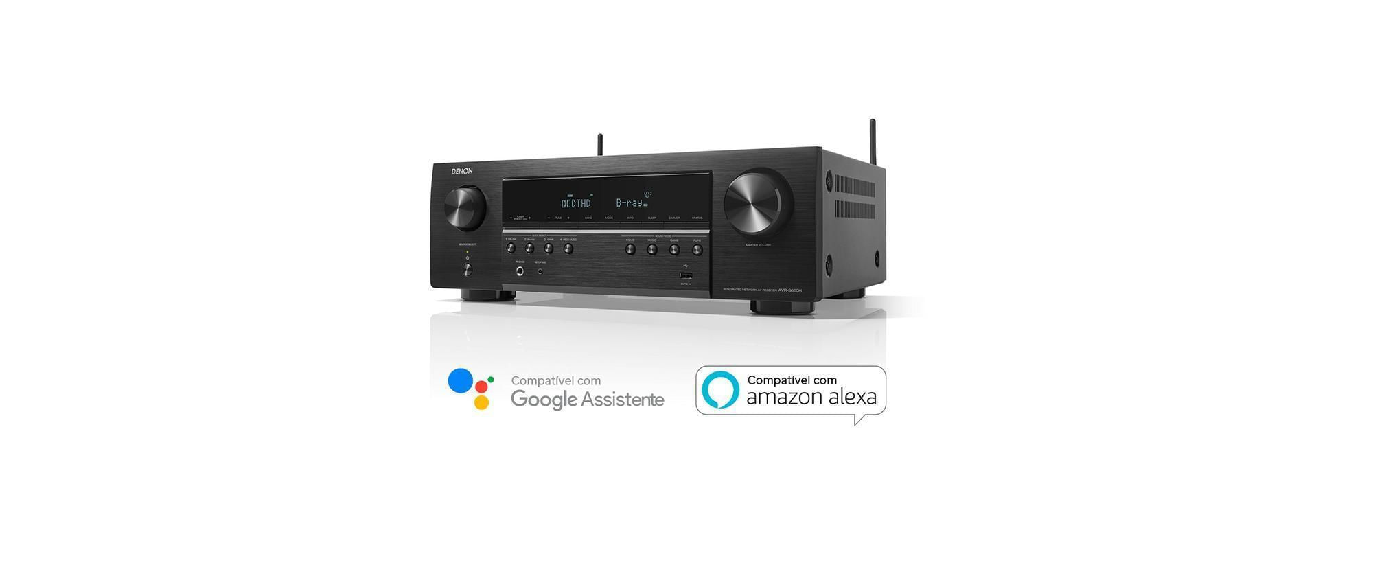 Miniatura Receiver Denon Avr-S660H 5.2Ch 8K 3D - Dolby Truehd