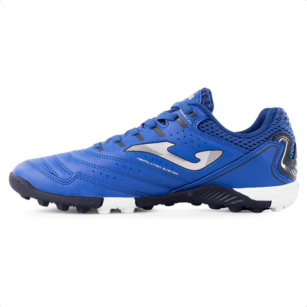 Miniatura Chuteira Society Joma Máxima Masculino Azul / Preto - 38
