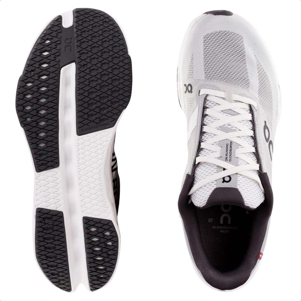 Miniatura Tenis On Running Cloudsurfer Next Masculino Cinza / Branco - 38