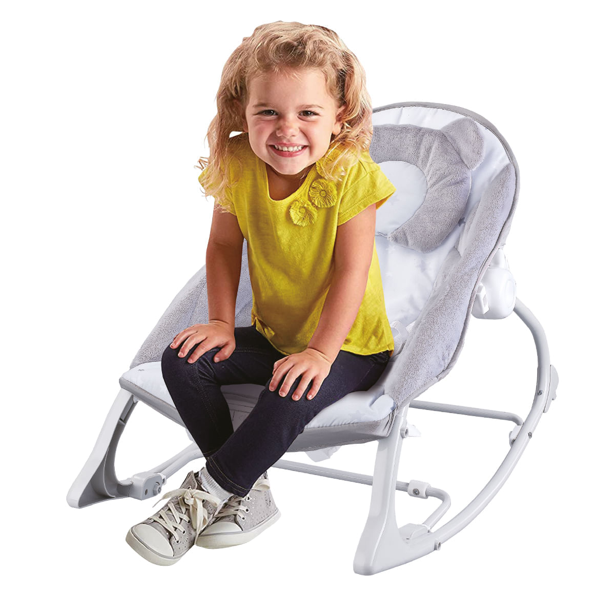 Miniatura Cadeira de Descanso Musical Urso Polar Até 18kgs - Maxi Baby
