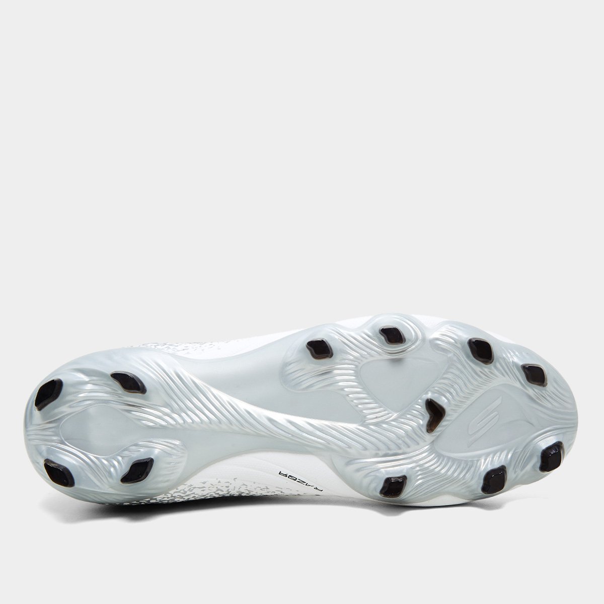 Miniatura Chuteira Campo Skechers Gold Masculina Branco+prata - 39