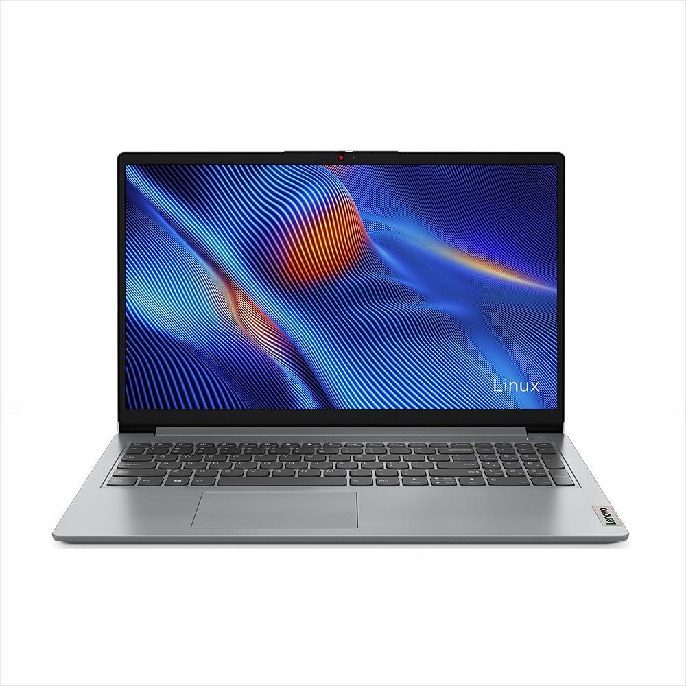 Miniatura Notebook Lenovo IdeaPad 1 R3-7320U 4GB 256GB SSD Linux 15.6" 82X5S00600 Cloud Grey