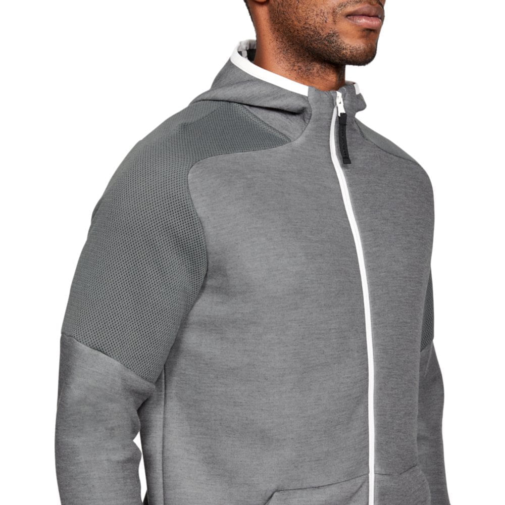 Miniatura Blusa de Treino Masculina Under Armour Unstoppable Move Light 2GG Cinza