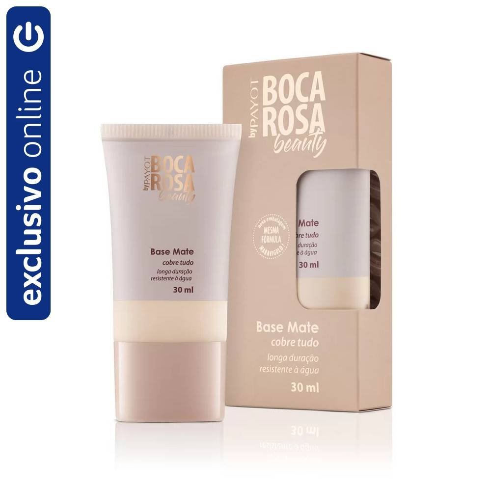 Miniatura Base Mate Hd Boca Rosa Beauty 1 Maria 30ml